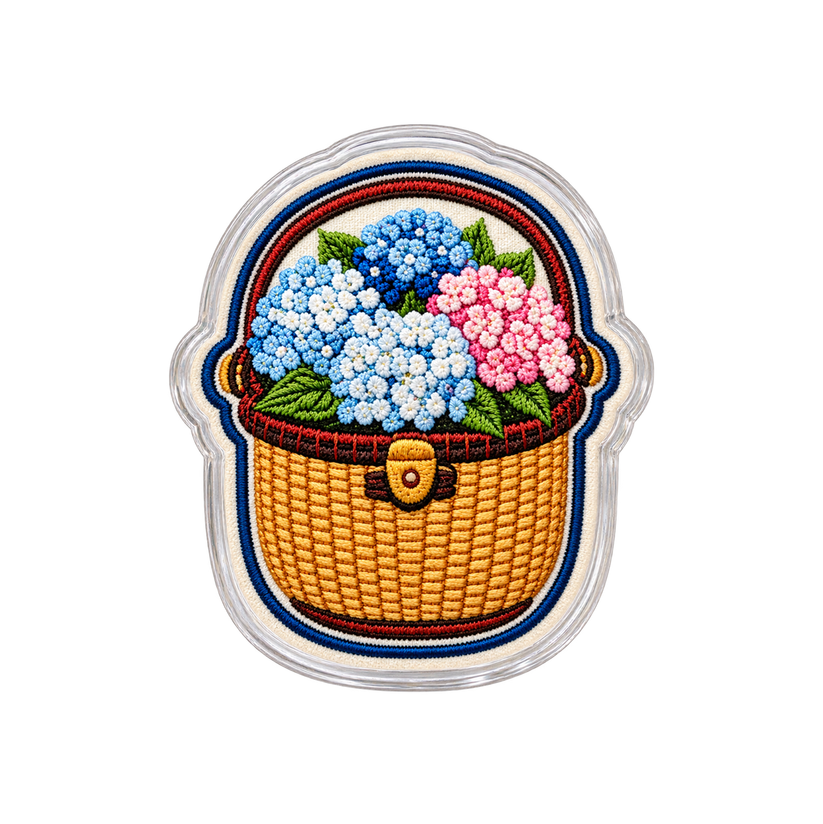 Hydrangea Basket - Pin