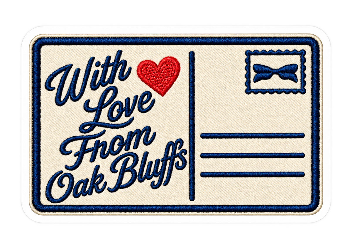 With Love From Oak Bluffs Sticker